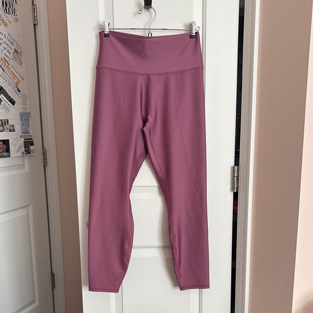 ALO Yoga Pink Leggings High Waist Performance